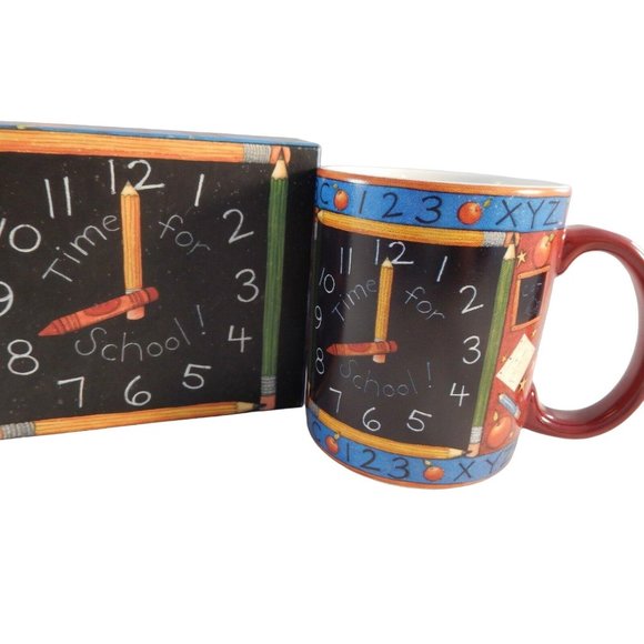 Lang Susan Winget Time For School Coffee Mug SW #48 5001001 Teacher Gift 2006 - Picture 10 of 10